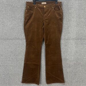 Kut from the Kloth Karen Baby Bootcut Brown Flare Jeans